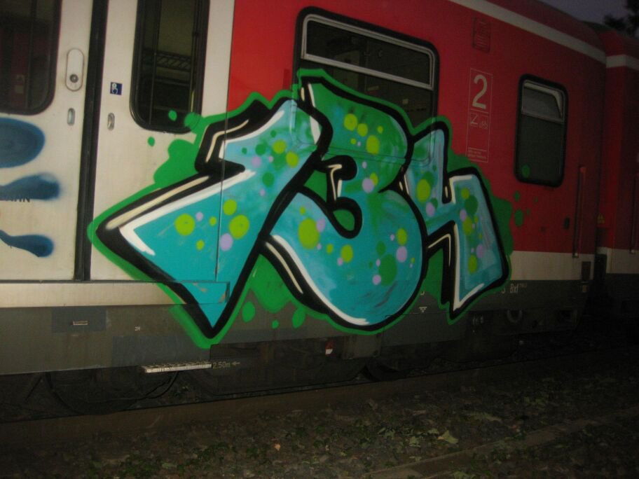 Graffiti Train - Photo by gartenzwerg - 134