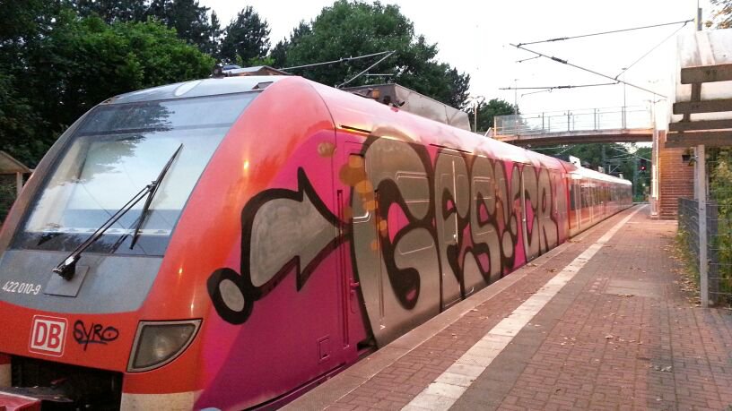 Graffiti Train - Photo by gartenzwerg - gfs!, cr