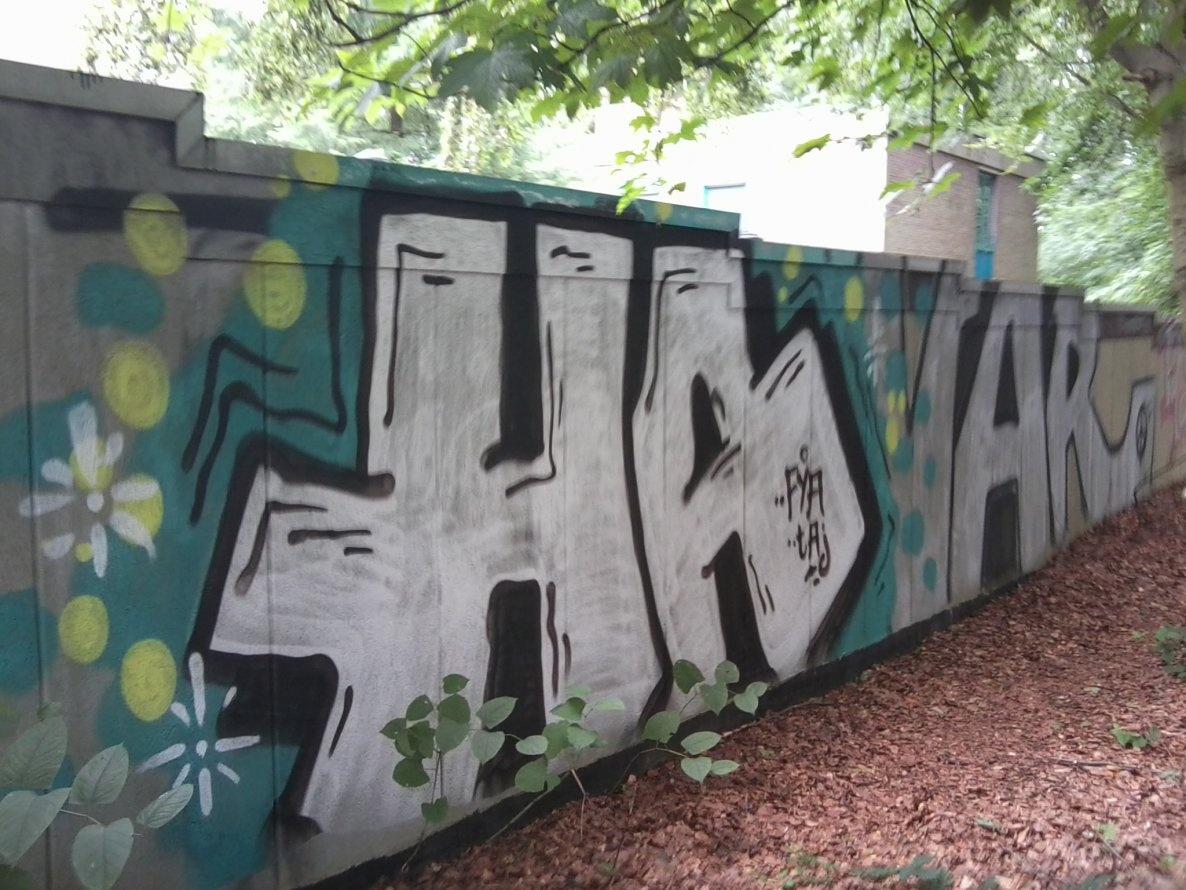 Graffiti Bombing - Photo by gartenzwerg - Ha