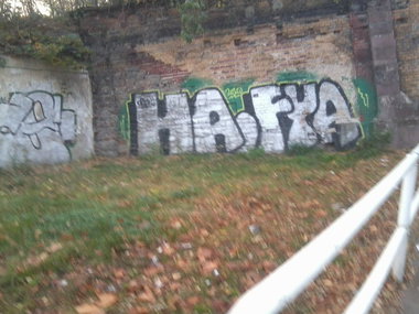 Graffiti Bombing - Photo by gartenzwerg - ha, fya