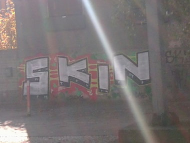 Graffiti Bombing - Photo by gartenzwerg - skin
