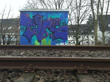 Graffiti Bombing - Photo by gartenzwerg - tv´s