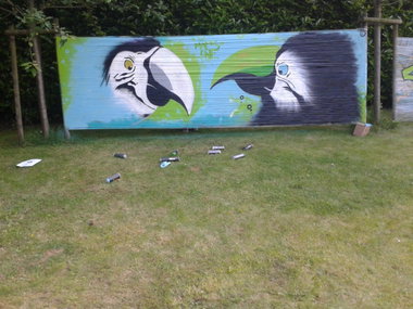 Graffiti Wall - Photo by gartenzwerg - maes