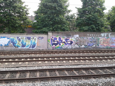 Graffiti Bombing - Photo by gartenzwerg - isr´s