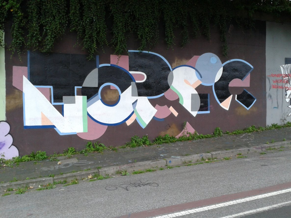 Graffiti Wall - Photo by gartenzwerg - topic, nos