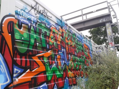 Graffiti Wall - Photo by gartenzwerg - untergrund, classic