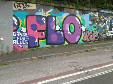 Graffiti Wall - Photo by gartenzwerg - flo