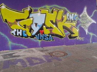 Graffiti Wall - Photo by gartenzwerg - gosk