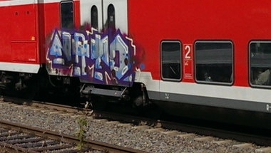 Graffiti Train - Photo by gartenzwerg - nato