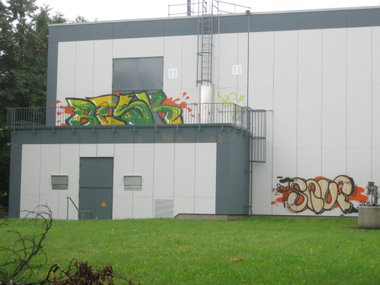 Graffiti Wall - Photo by gartenzwerg - Resk, Squf, 2014