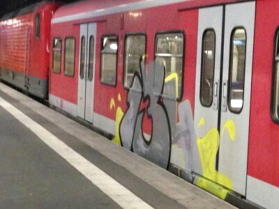 Graffiti Train - Photo by gartenzwerg - 134