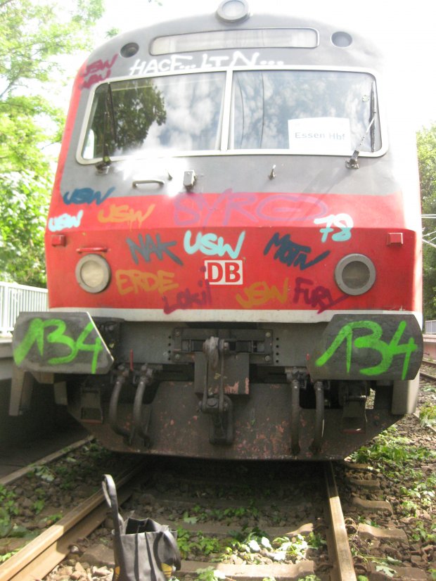Graffiti Train - Photo by gartenzwerg