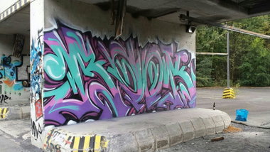 Graffiti Wall - Photo by gartenzwerg - RCCK