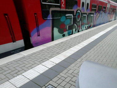 Graffiti Train - Photo by gartenzwerg - Foim