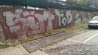 Graffiti Bombing - Photo by gartenzwerg - sim, tod, eks