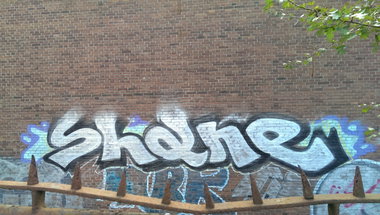 Graffiti Bombing - Photo by gartenzwerg - shane