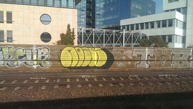 Graffiti Bombing - Photo by gartenzwerg - moses