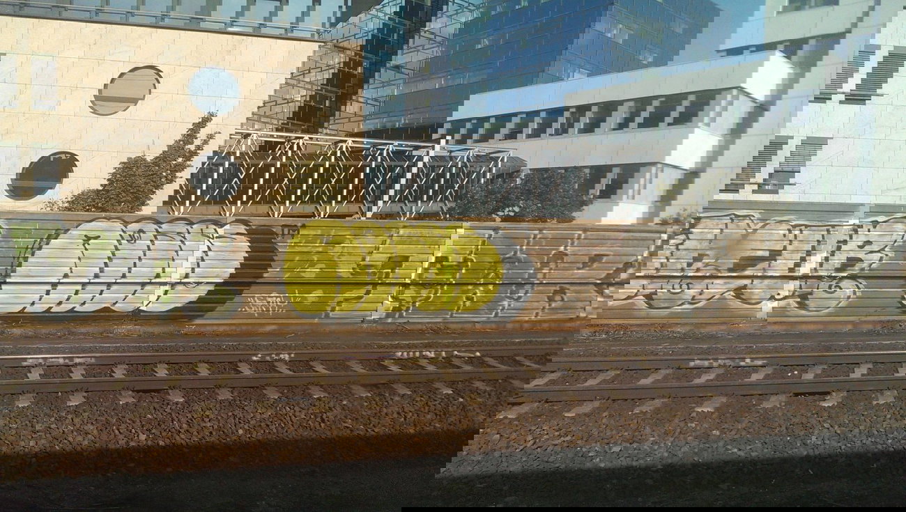 Graffiti Bombing - Photo by gartenzwerg - moses