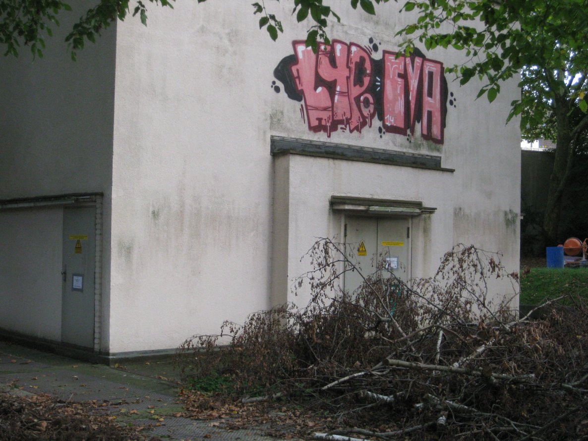 Graffiti Bombing - Photo by gartenzwerg - LypCva