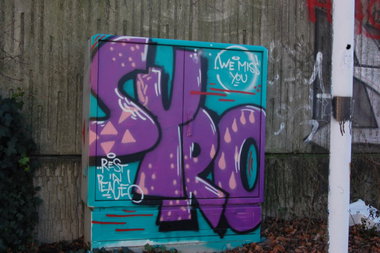 Graffiti Bombing - Photo by gartenzwerg - SYRO