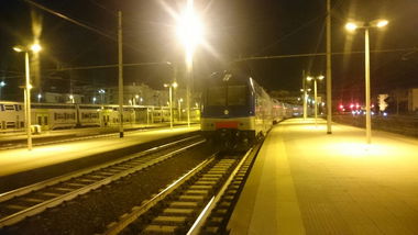 Graffiti Train - Photo by gartenzwerg - action...., italien, rom