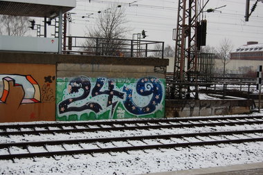 Graffiti Bombing in Essen - Photo by gartenzwerg - 249