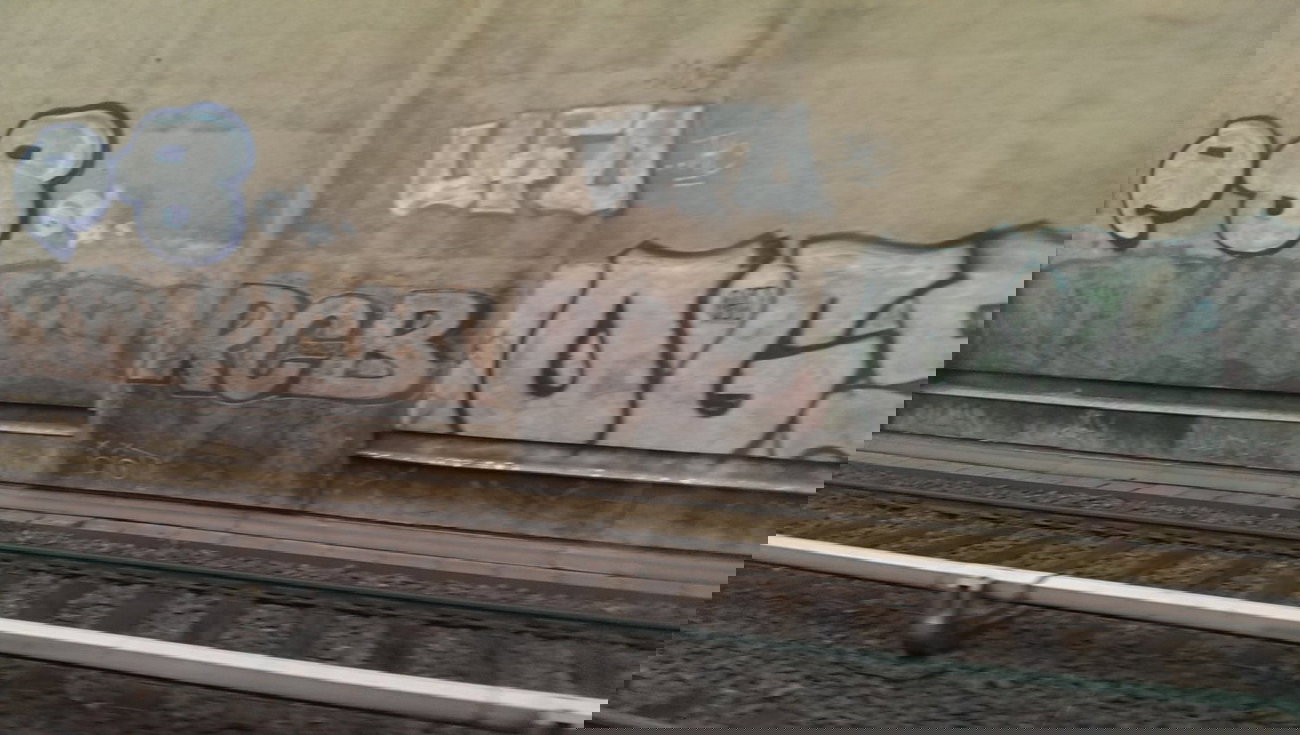 Graffiti Bombing in Berlin - Photo by gartenzwerg - ufo, rcb, ogs