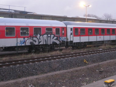 Graffiti Train - Photo by gartenzwerg