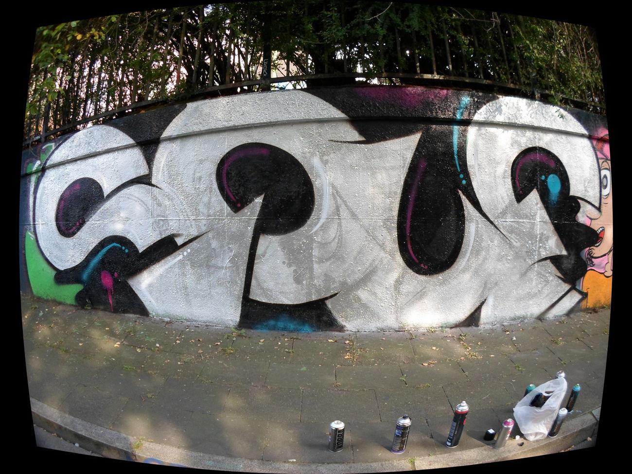 Graffiti Wall - Photo by gartenzwerg - Squf, Hall, 134