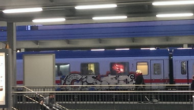 Graffiti Train - Photo by gartenzwerg