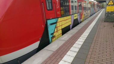 Graffiti Train - Photo by gartenzwerg