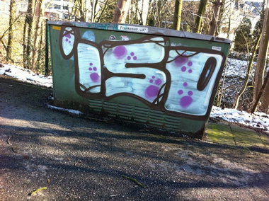 Graffiti Train - Photo by gartenzwerg - iso