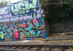 Graffiti Bombing in Essen - Photo by gartenzwerg - shet