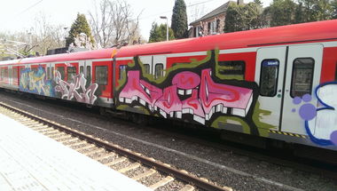 Graffiti Train - Photo by gartenzwerg - void