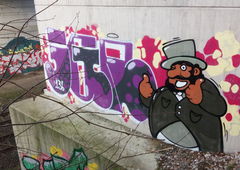 Graffiti Wall - Photo by gartenzwerg - JGR