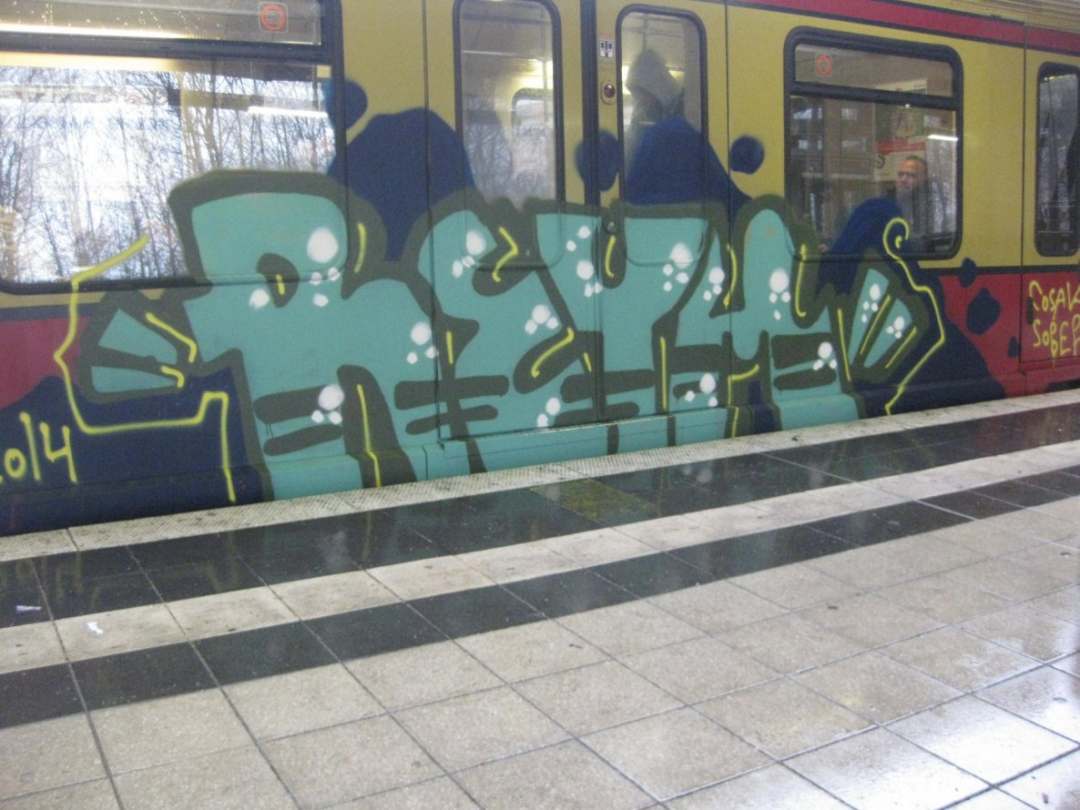 Graffiti Train - Photo by gartenzwerg - REYM