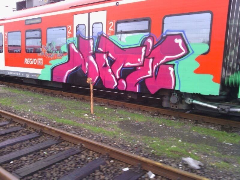 Graffiti Train - Photo by gartenzwerg - Motiv