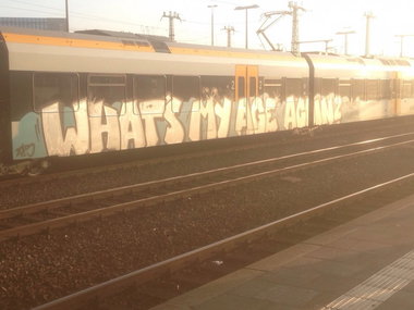 Graffiti Train - Photo by gartenzwerg
