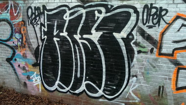 Graffiti Bombing in Essen - Photo by gartenzwerg - rost