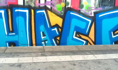 Graffiti Train - Photo by gartenzwerg - hacf