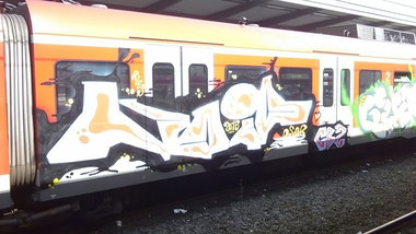 Graffiti Train - Photo by gartenzwerg - void