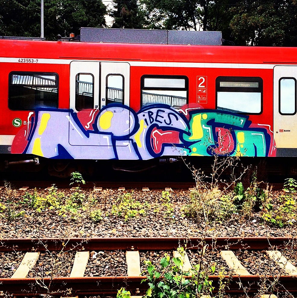 Graffiti Train - Photo by gartenzwerg - nice, s6