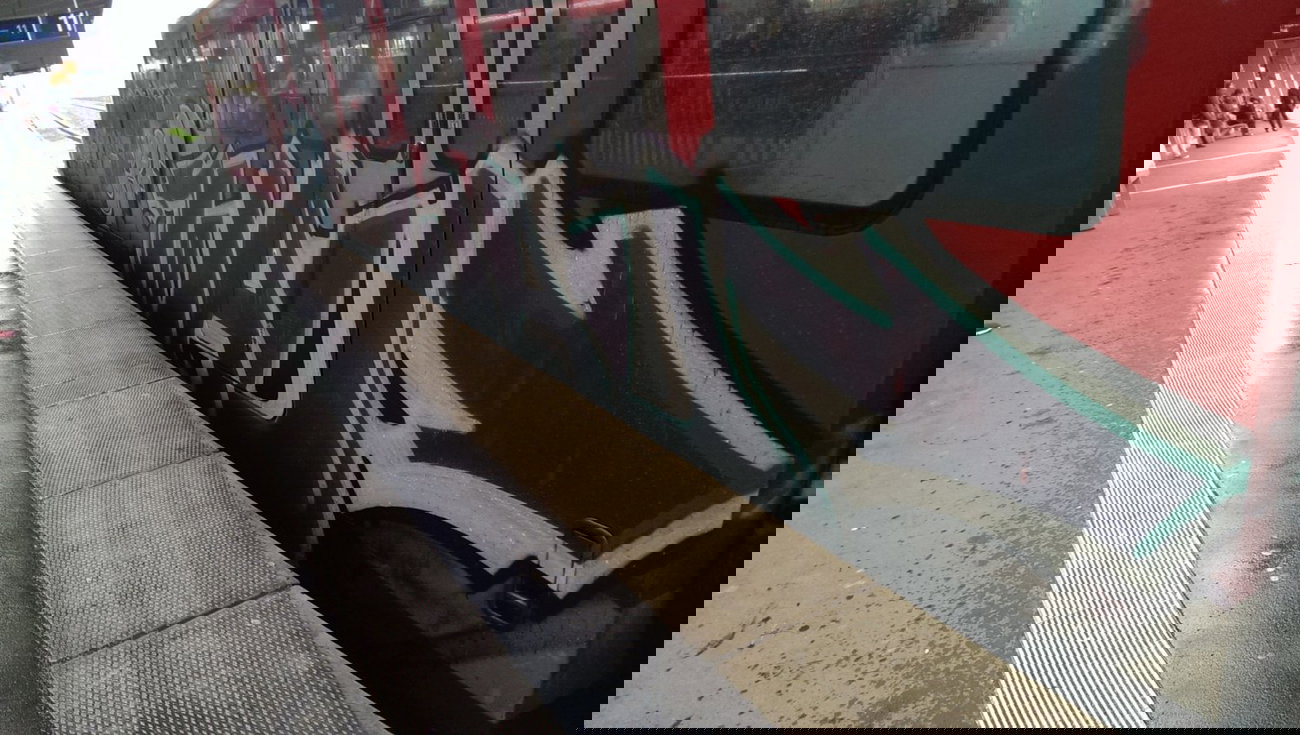 Graffiti Train - Photo by gartenzwerg - wau