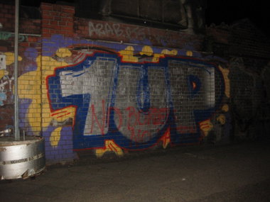 Graffiti Bombing - Photo by gartenzwerg - 1up