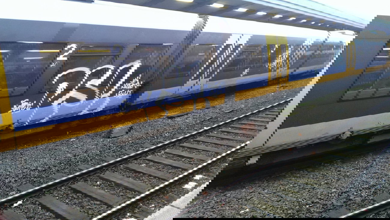 Graffiti Train - Photo by gartenzwerg - ps