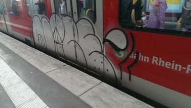 Graffiti Train - Photo by gartenzwerg - nice