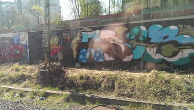 Graffiti Bombing - Photo by gartenzwerg - jbcb