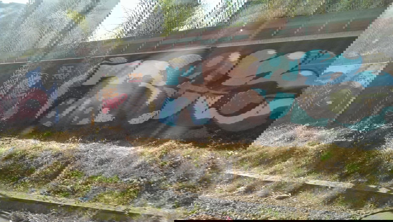 Graffiti Bombing - Photo by gartenzwerg - jbcb