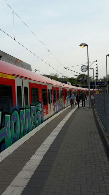 Graffiti Train - Photo by gartenzwerg - homes, .....