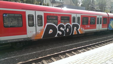 Graffiti Train - Photo by gartenzwerg - dsor